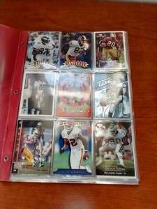 Album of Football Cards - Many Stars, Etc