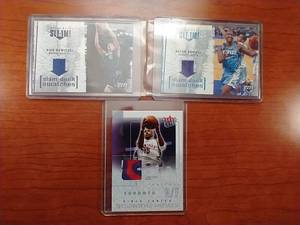 3 NBA Jersey Relic Cards - Includes Nowitzki