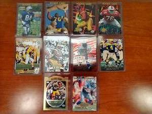 10 NFL Cards - Stars & Rookies