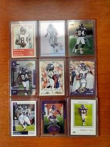 9 Randy Moss Cards