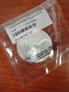 Uncirculated 2009 American Silver Eagle