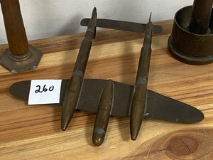 3-Piece Lot Of Vintage Military Trench-Art Pieces