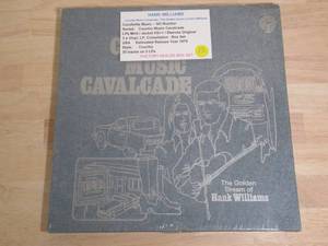 lot 13 image: Hank Williams - Country Music CavalcadeThe Golden Dream of Hank Williams - 3 Vinyl box set - 1975