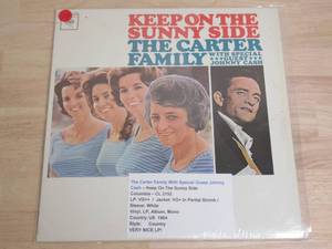 lot 29 image: The Carter Family with Special Guest Johnny Cash - Keep on the Sunny Side - 1964