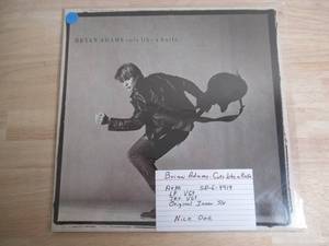 lot 43 image: Bryan Adams - Cuts Like a Knife - 1983