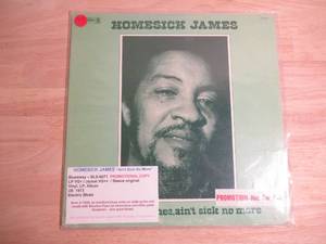 lot 145 image: Homesick James - Aint Sick No More - 1973 - Promotion Copy