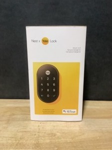 Google Nest x Yale Lock - Tamper-Proof Smart Deadbolt Lock with Nest Connect - Oil Rubbed Bronze. See Pictures
