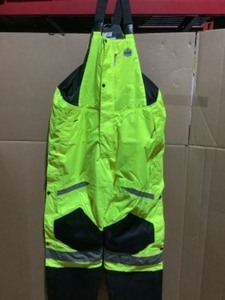 Ergodyne GloWear 2XL Lime Class E Insulated Bib Overall. See Pictures