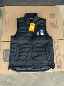 Carhartt Mens Medium Black Cordura Nylon Gilliam Vest. See Pictures