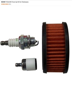 (5) ECHO YOUCAN Tune-Up Kit for Chainsaws. See Pictures