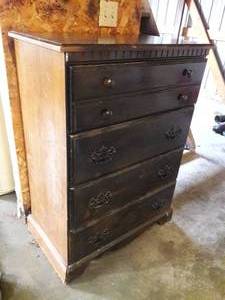 Shop Dresser Repainted Needs Finished Could Be An Antique Under That Paint
