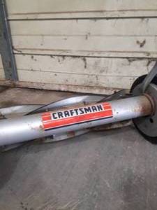 CRAFTSMAN 18 Reel Mower Works Great Never Be Bothered By The Price Of Gas Again