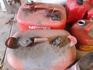 Gas Cans Portable and Marine Various Sizes