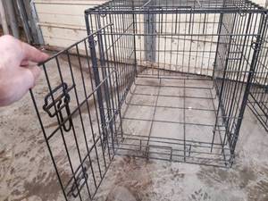 Two Animal CagesKennel Sizes are in pictures - Used Condition