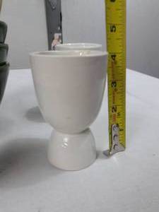 WOW. Rare Vintage NICOLA FASANO GROTTALIE Italian Ceramic Bowls and Unmarked Egg Cups