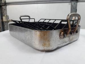 Heavy Duty WILLIAMS SONOMA Roasting Pan With Rack