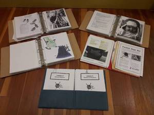 WOW CRAFTERS ALERT Vintage Handmade KNITTING DARNING Stitching Journals from Years of Courses Classrooms, and Books Fantastic Find LOOK