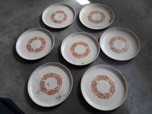 Vintage Authentic English Stoneware Plates