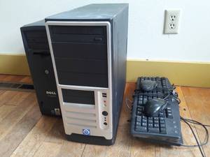 Two Older Desktop Tower Computers Working and Wiped Clean - Both Running Windows XP SP3 - Both Boot up Fast - More Info To Come