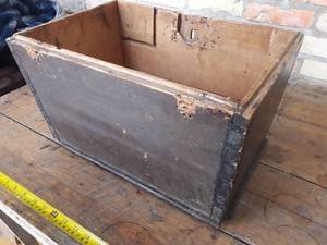 Antique Wooden Storage Box