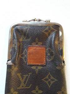 RARE Authentic Vintage Louis Vuitton Long Coin Purse Minor Wear &amp Tear Due To Age See Pics