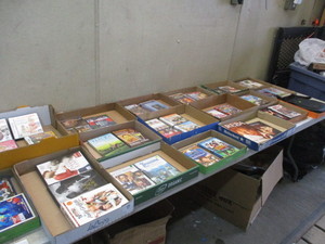 DVDs and Nintendo DS Games
