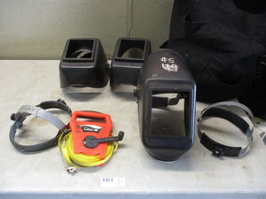 Welding helmets and 100 tape
