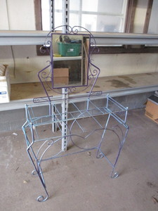 Metal Dresser with mirror