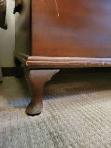 lot 105 image: Antique Cedar Hope Chest by Farley & Loetscher