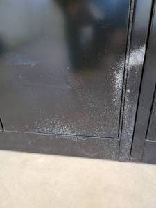 lot 113A image: Hallowell Metal Garage Locker
