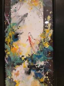 lot 67 image: Vibrant Fine Art Print- Koi
