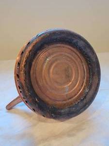 lot 76 image: Vintage Copper Coil Base Kettle