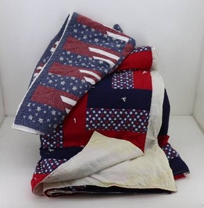 (2) Red White & Blue Quilts