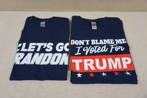 CHOICE OF SIZE Dont Blame Me� Voted For TrumpLets Go Brandon T-Shirts