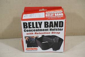 Belly Band Concealment Holster with Retention Strap