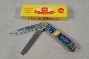 Kissing Crane Blue Marlin Limited Edition Knife - KC5411