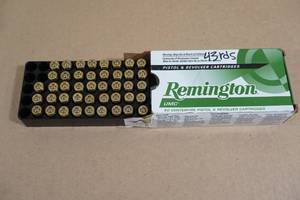 43 Remington UMC .380 Auto 95 Gr MC Ammo