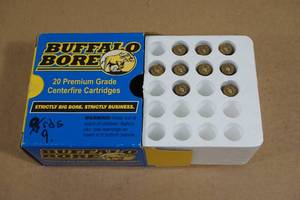 9 Buffalo Bore Heavy .357 Mag 158 Gr JHC Ammo