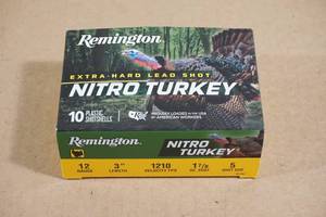 10 Remington Nitro Turkey 12 Ga 3 5 Shot Shotshells