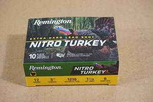 10 Remington Nitro Turkey 12 Ga 3 6 Shot Shotshells