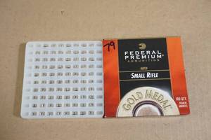79 Federal Gold Medal Small Rifle Match Primers