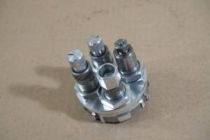 4 Hole Turret with .45 ACP Reloading Dies