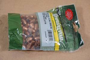 100 Remington 9mm .355 115 Gr MC Bullets