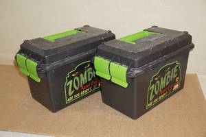 MTM Case Gard Zombie Plastic Ammo Cans