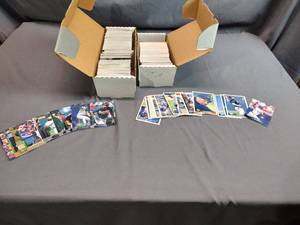 lot 31 image: 2 Boxes of MLB Cards, Mixed Lot