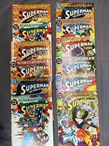 lot 42 image: Reign of the Supermen Comics