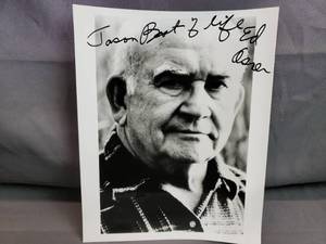 lot 56 image: Ed Asner Autographed Photo