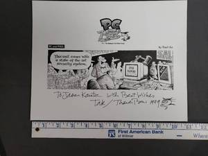lot 60 image: Thach Bui, PC and Pixel Autographed Comic