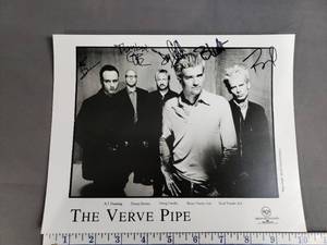 lot 64 image: The Verve Pipe Band Autographed Photo