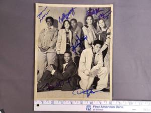 lot 69 image: City Guys Cast Autographed Photo